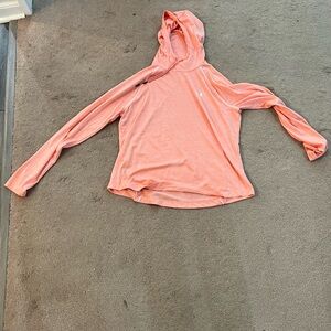 Under Armour Peach Hooded Top